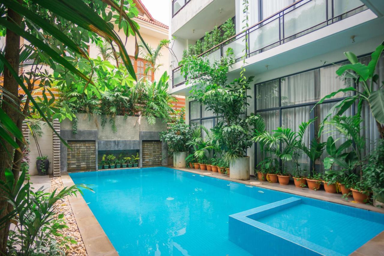 Maison Leab Aparthotel Siem Reap Ngoại thất bức ảnh